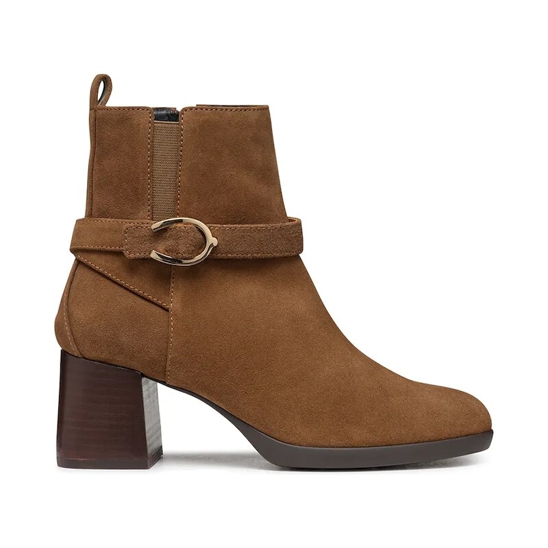Geox Semišové boty Geox D WALK PLEASURE 55