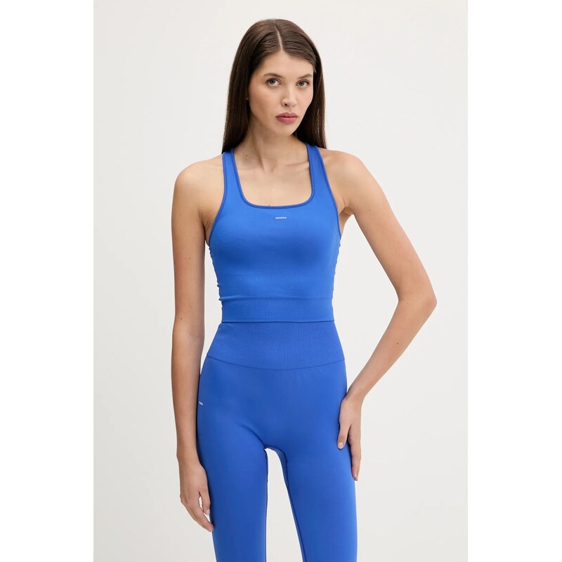 PANGAIA Top Pangaia Plant-Stretch Ribbed Tank Top