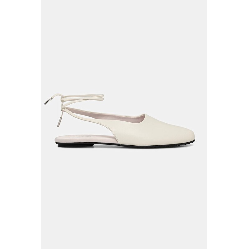 Calvin Klein Kožené baleríny Calvin Klein BALLERINA SLING BACK
