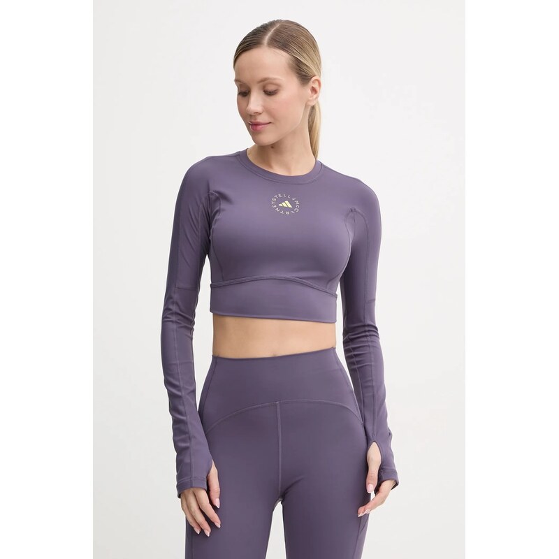 adidas by Stella McCartney Tréninkové tričko s dlouhým rukávem