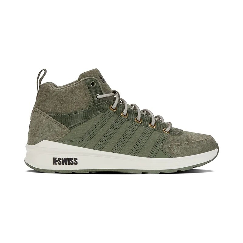K-Swiss Kožené sneakers boty K-Swiss VISTA TRAINER MID WNT