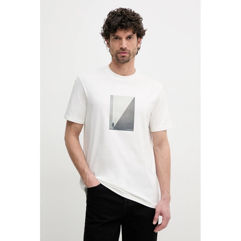 Bavlněné tričko Armani Exchange