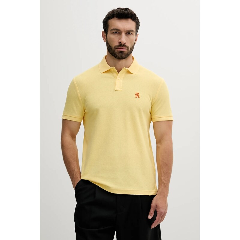 Tommy Hilfiger Bavlněné polo tričko Tommy Hilfiger