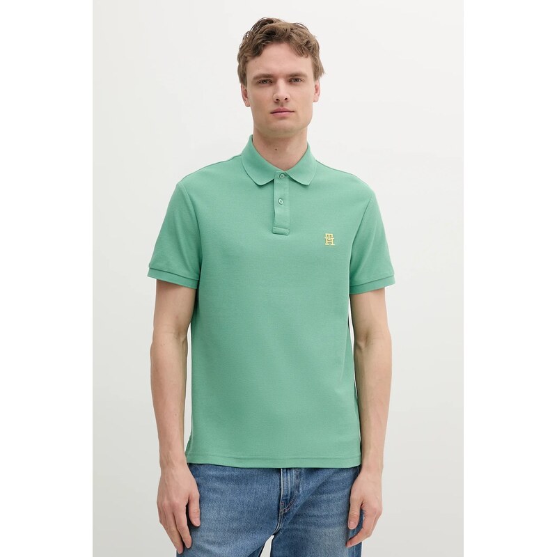 Tommy Hilfiger Bavlněné polo tričko Tommy Hilfiger