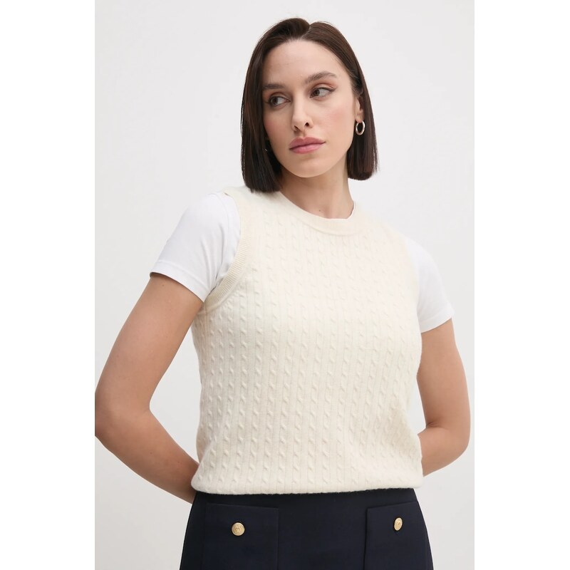 Tommy Hilfiger Vlněná vesta Tommy Hilfiger