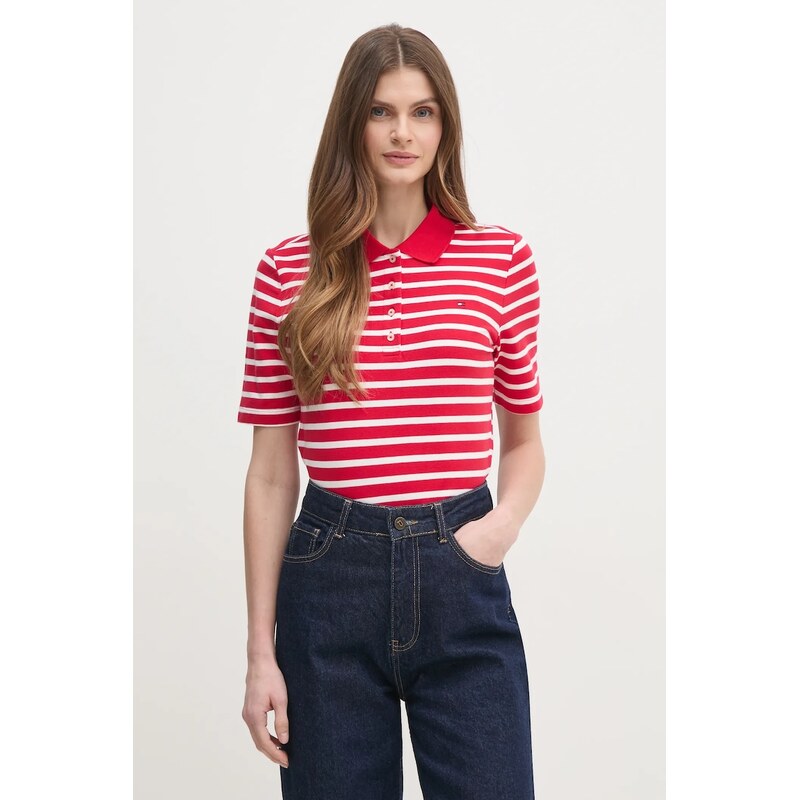 Tommy Hilfiger polo dámské s bavlnou