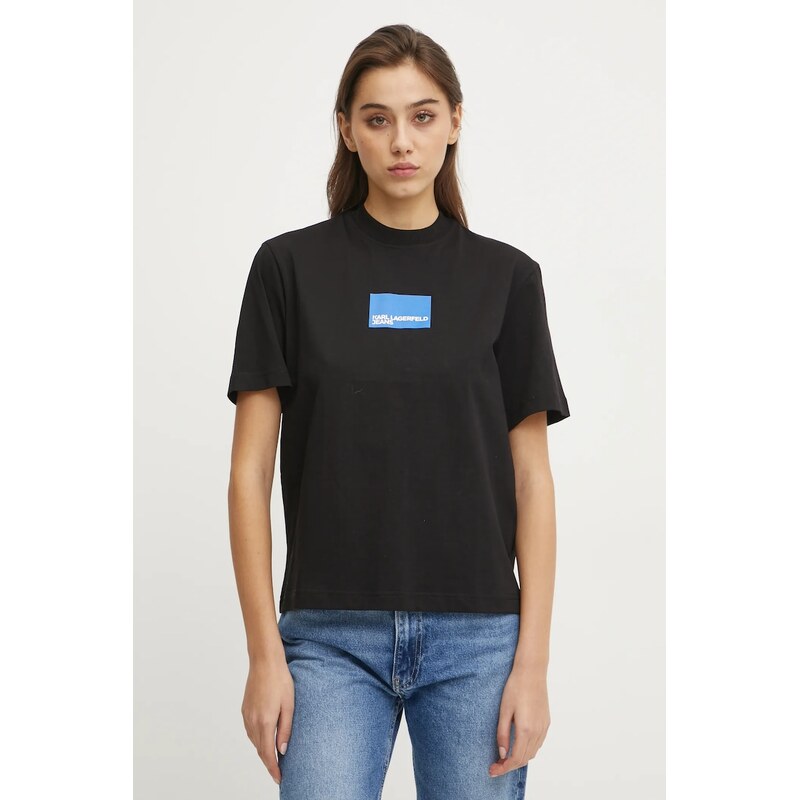 Karl Lagerfeld Jeans Bavlněné tričko Karl Lagerfeld Jeans