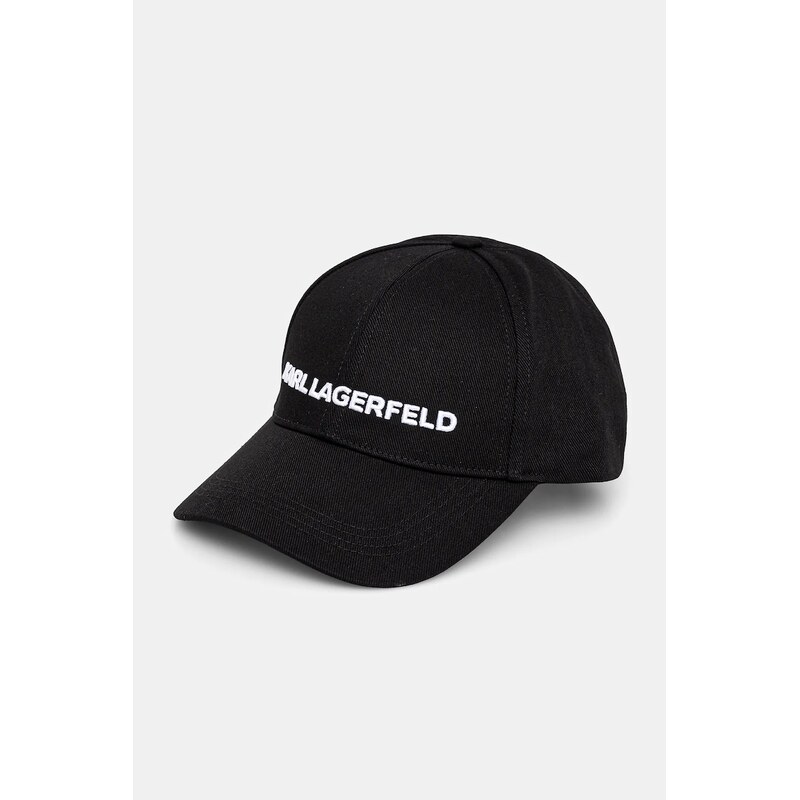 Karl Lagerfeld Bavlněná baseballová čepice Karl Lagerfeld K