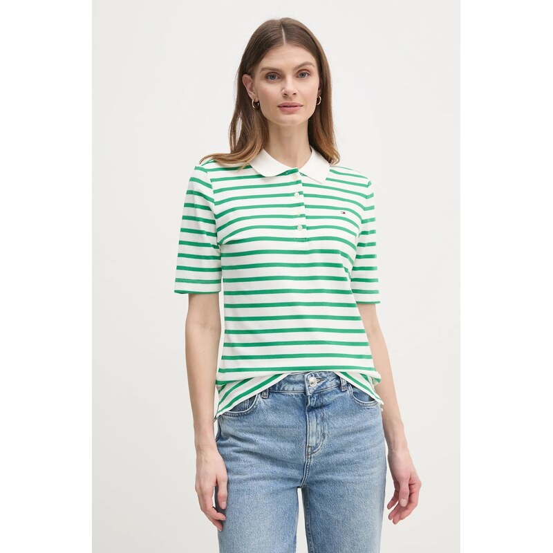 Tommy Hilfiger polo dámské s bavlnou