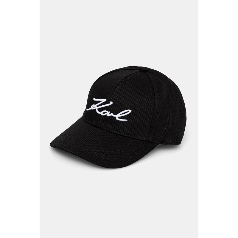 Karl Lagerfeld kšiltovka dámská bavlněná K/SIGNATURE