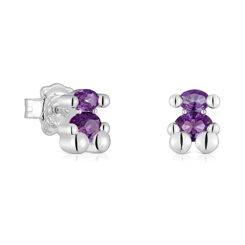 Tous Stříbrné náušnice Tous Bold Bear Lab
