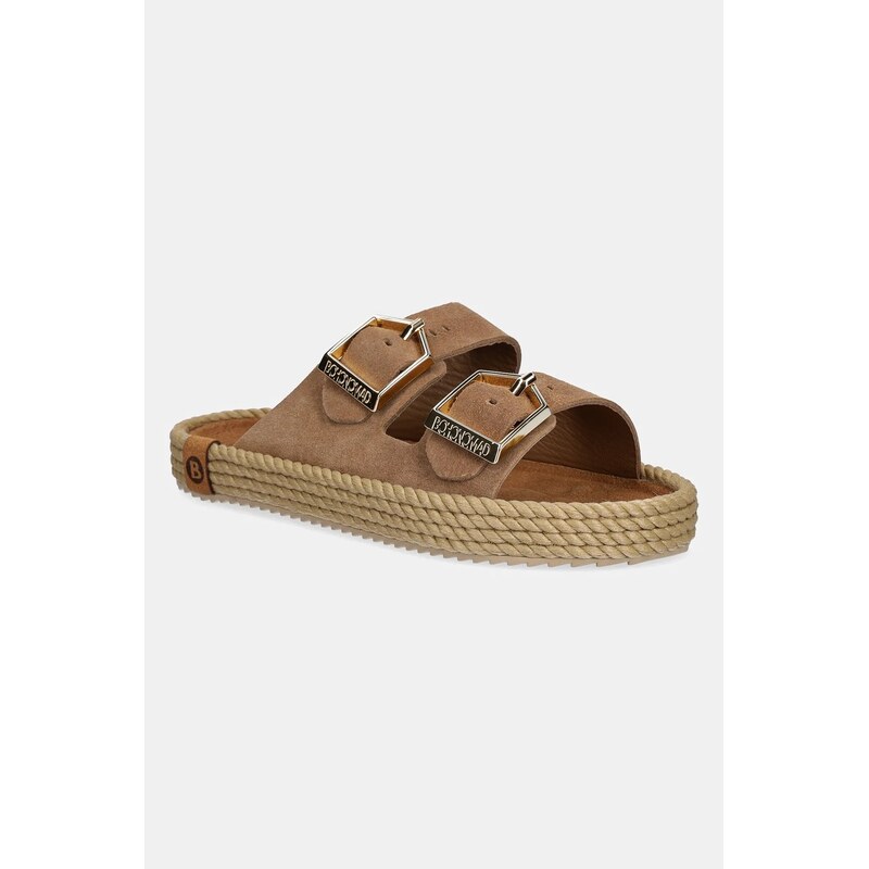 Bohonomad pantofle espadrilky dámské semišové Sydney