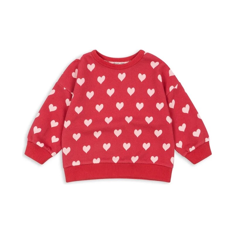 Dětská bavlněná mikina Konges Sløjd LOUPY LOU SWEAT SHIRT OCS 108423549