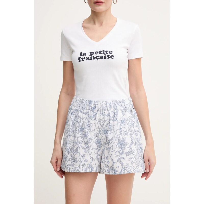 Lněné kraťasy Pepe Jeans DARCY 105452455
