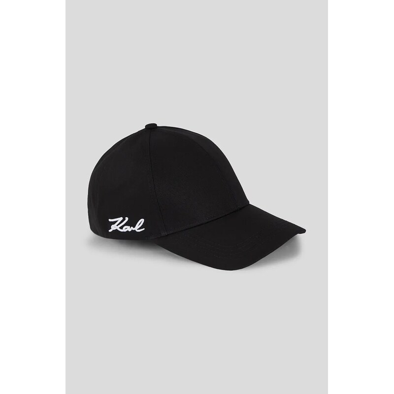 Bavlněná baseballová čepice Karl Lagerfeld K/SIGNATURE 106140231