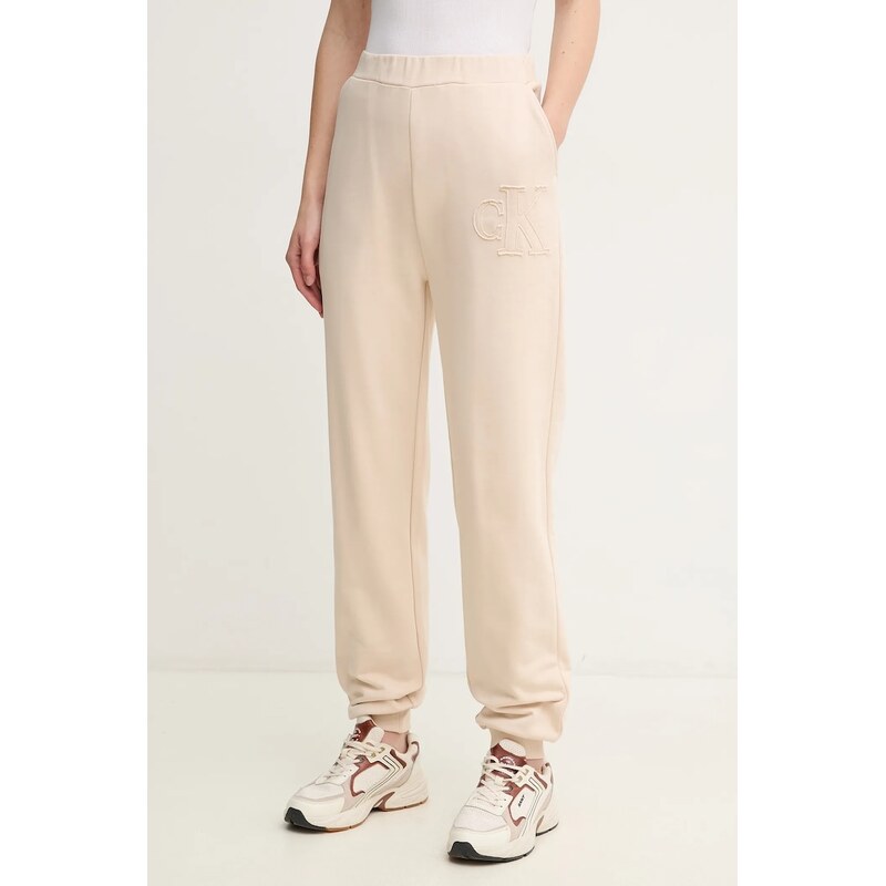 Bavlněné tepláky Calvin Klein Jeans 105586987