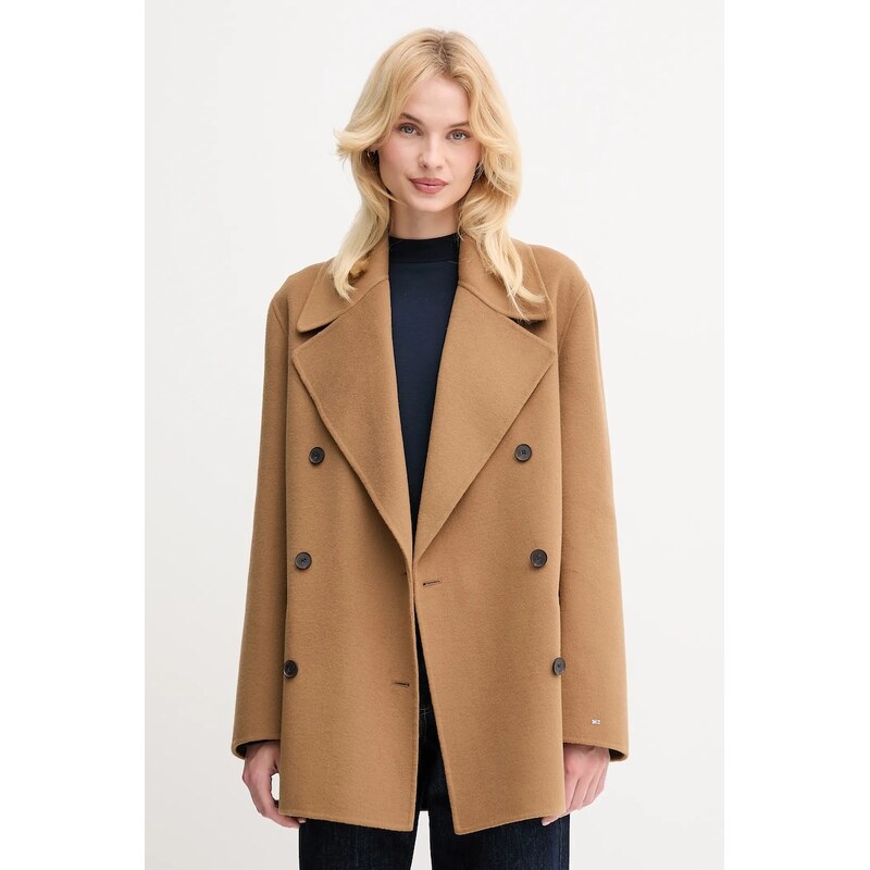 Kabát s vlnou Tommy Hilfiger