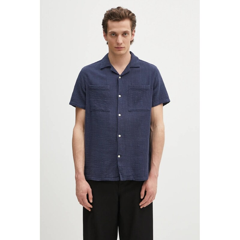 Bavlněná košile Barbour Barbour Benson Textured Relaxed Fit S/S Shirt