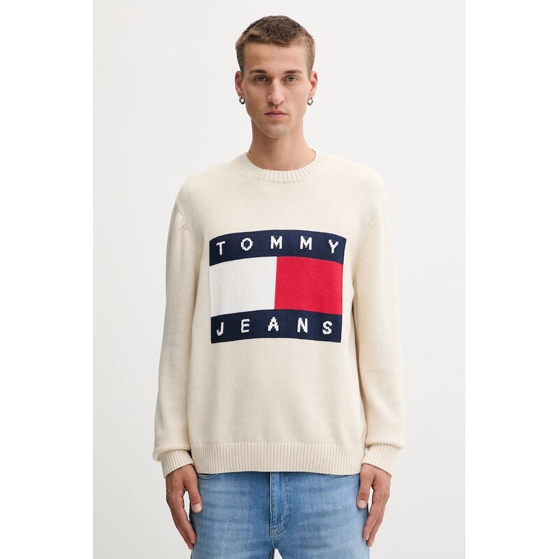 Tommy Jeans Bavlněný svetr Tommy Jeans