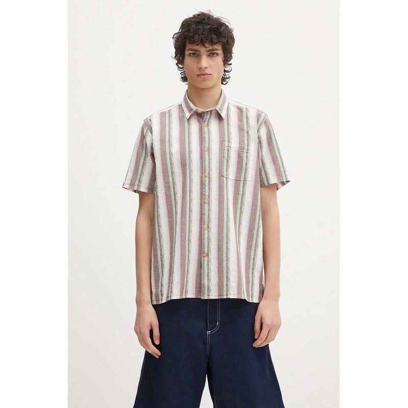 Barbour Bavlněná košile Barbour Barbour Lipton Striped S/S