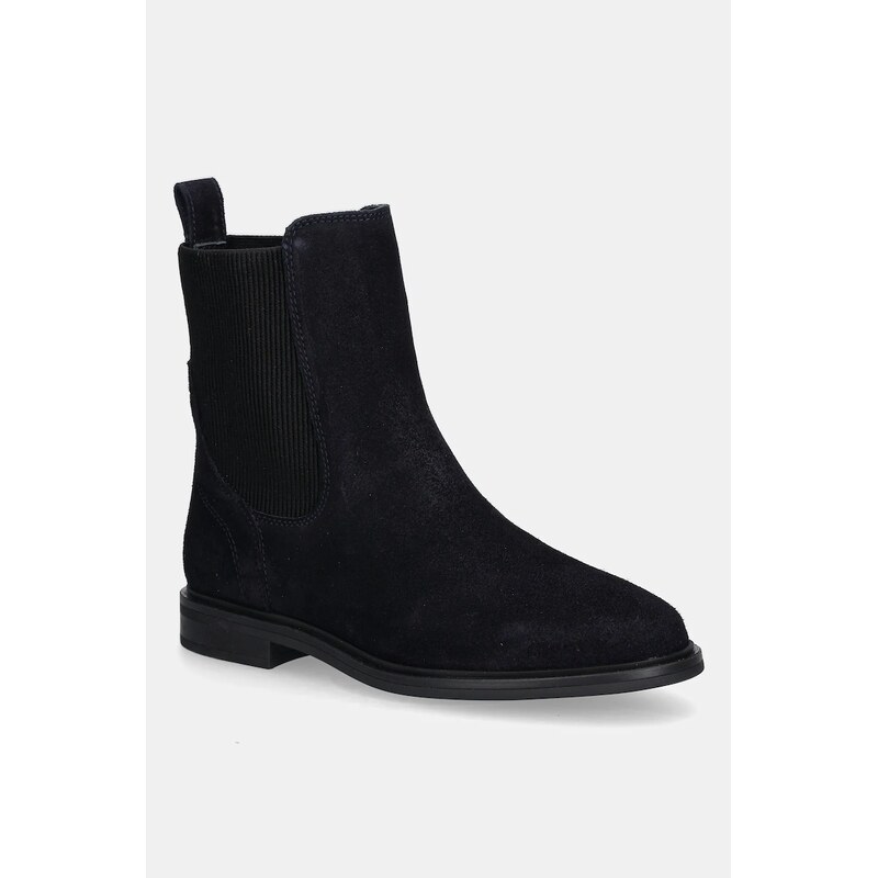 Tommy Hilfiger Semišové kotníkové boty Tommy Hilfiger FLAG SUEDE