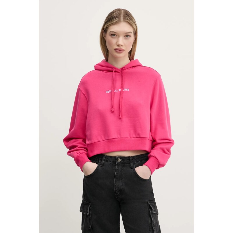 Mikina Red Bull Racing x Pepe Jeans CROPPED LOGO HOODY 104212239