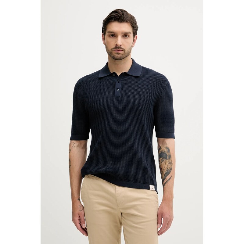 Calvin Klein Jeans Bavlněné polo tričko Calvin Klein Jeans