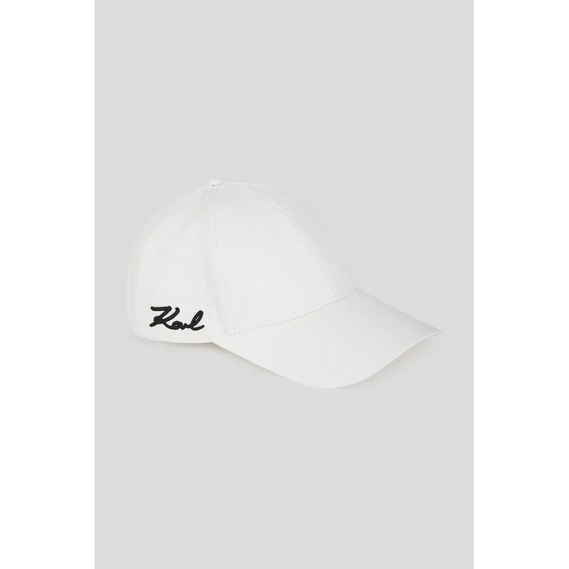 Bavlněná baseballová čepice Karl Lagerfeld K/SIGNATURE 106180980