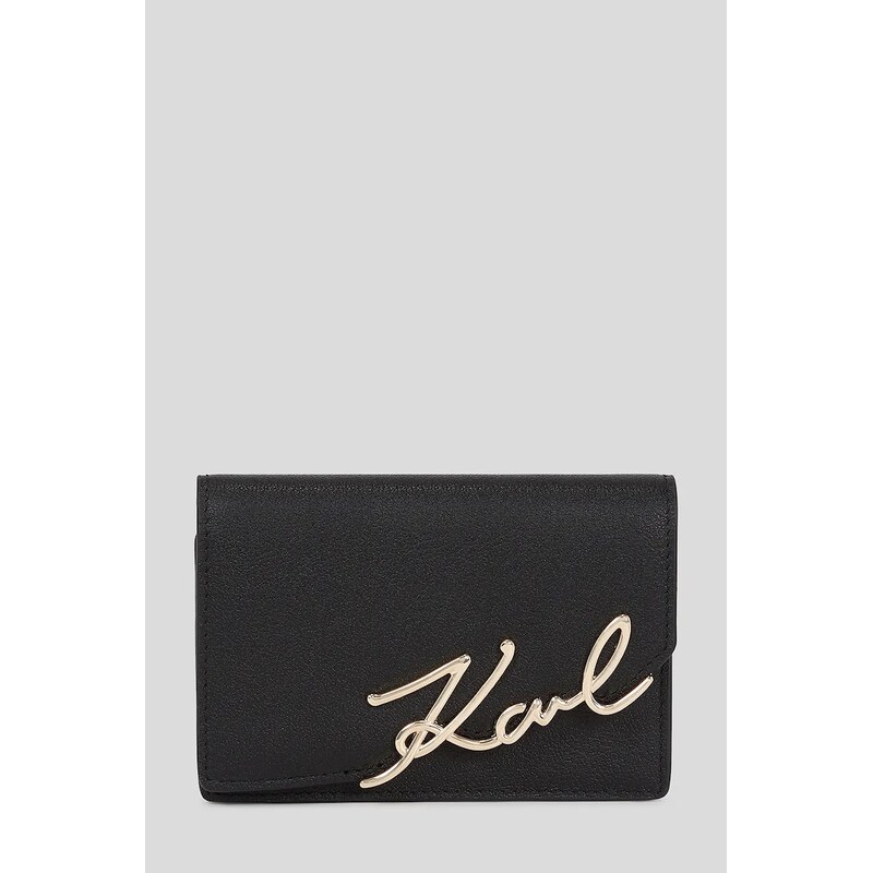 Karl Lagerfeld Kožená peněženka Karl Lagerfeld K/SIGNATURE