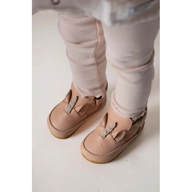 Donsje Kojenecké kožené boty Donsje Morris Sneakers Unicorn