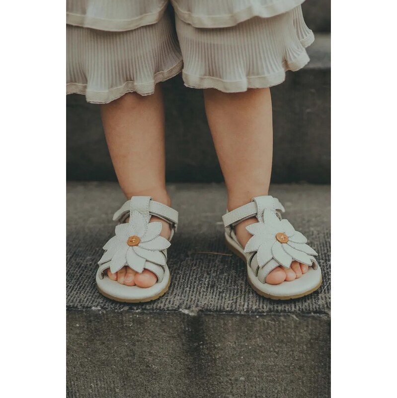 Donsje Dětské kožené sandály Donsje Iles Fields Sandals Daisy