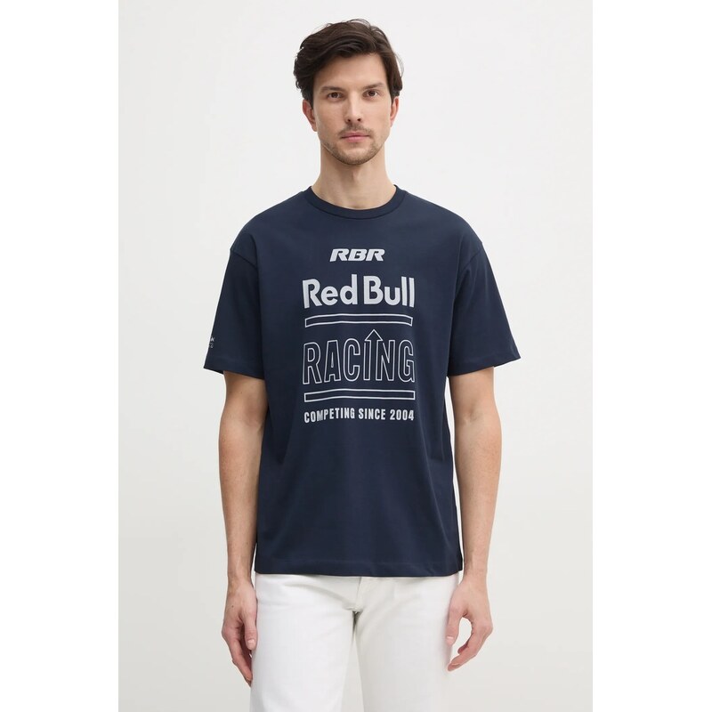Red Bull Racing x Pepe Jeans Bavlněné tričko RACING HISTORY TEE