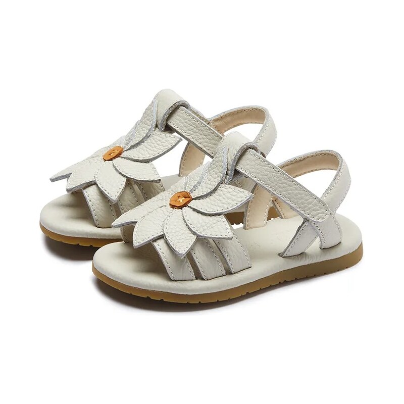 Donsje Kojenecké kožené sandály Donsje Jiles Fields Sandals