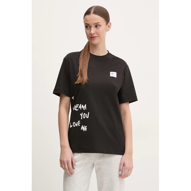 Bavlněné tričko EA7 Emporio Armani 110536919