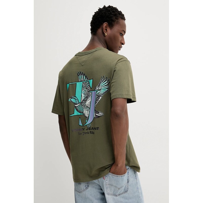 Tommy Jeans Bavlněné tričko