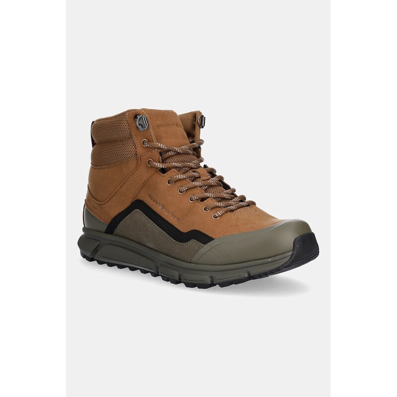 Tommy Hilfiger Boty Tommy Hilfiger OUTDOOR RUNNER HI WPM
