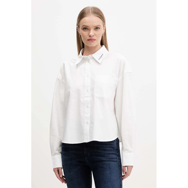 Tommy Jeans Bavlněná košile Tommy Jeans