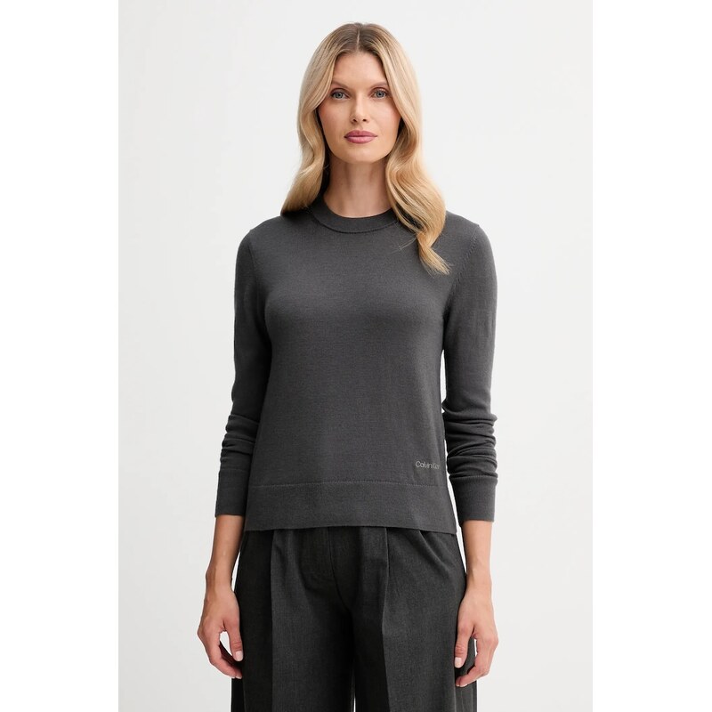 Svetr s příměsí vlny Calvin Klein 108519569