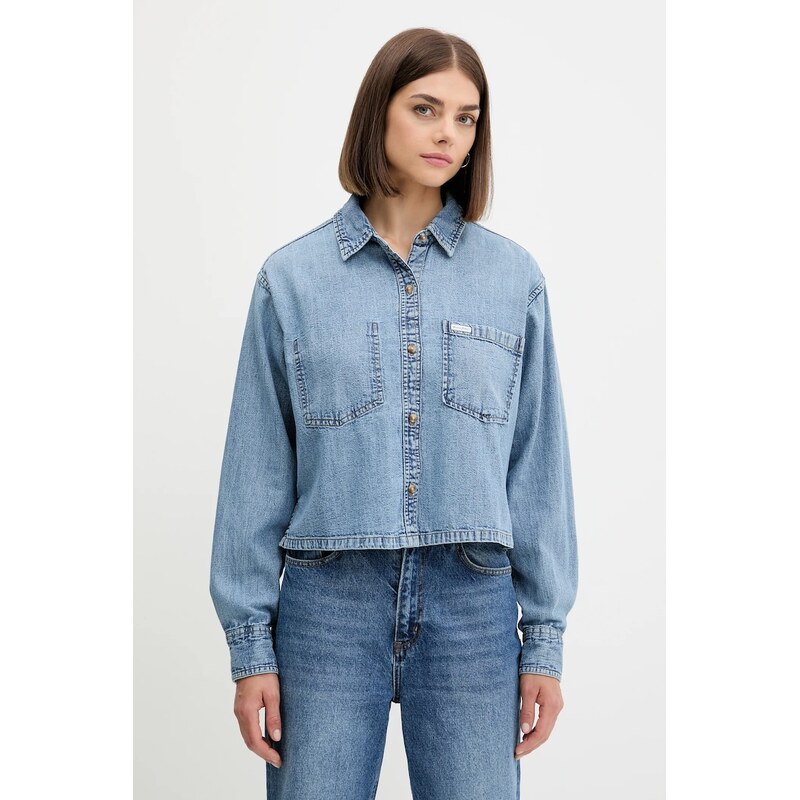 Džínová košile Guess Jeans 107545282