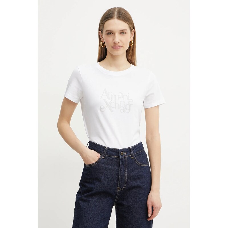 Bavlněné tričko Armani Exchange 110537121