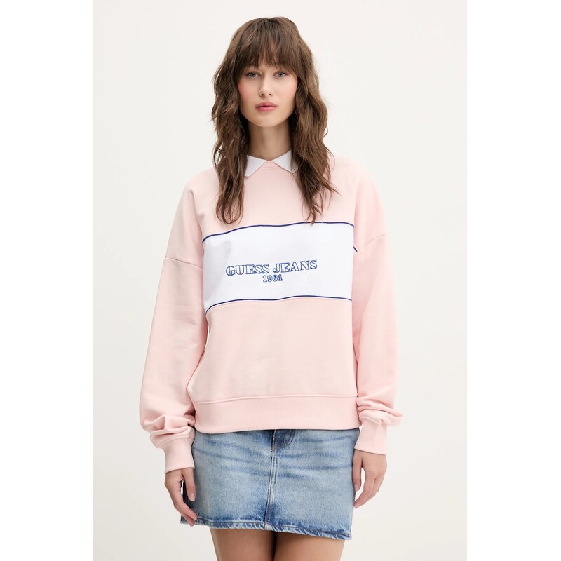 Bavlněná mikina Guess Jeans