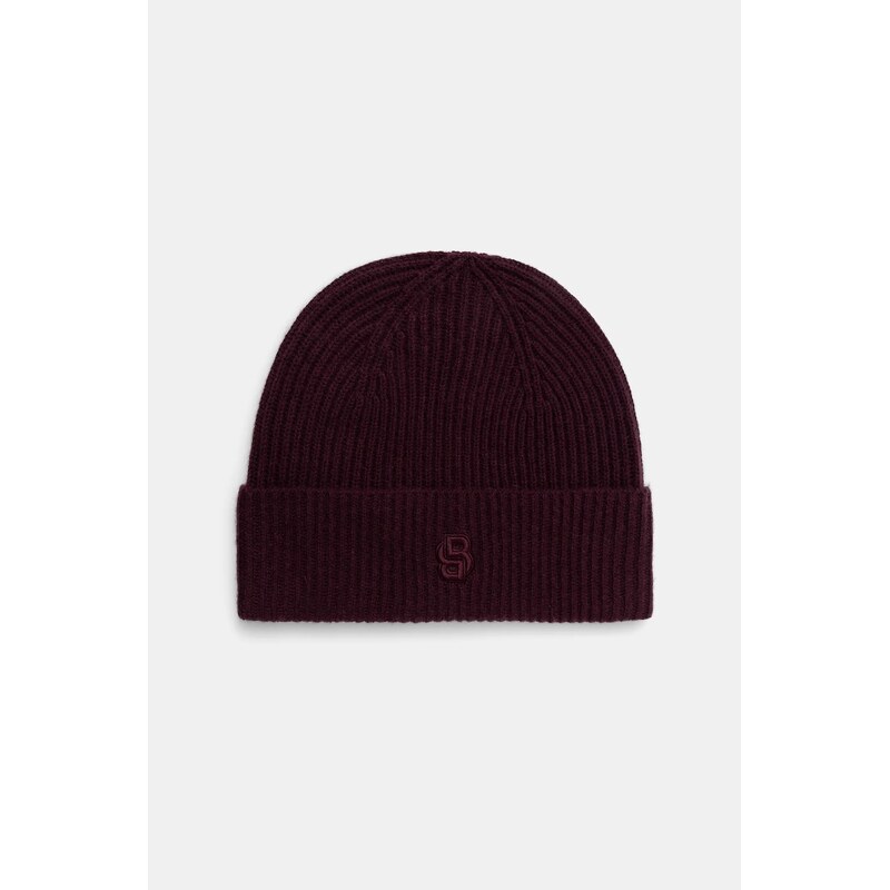 BOSS Vlněná čepice Leah-B-Icon_hat