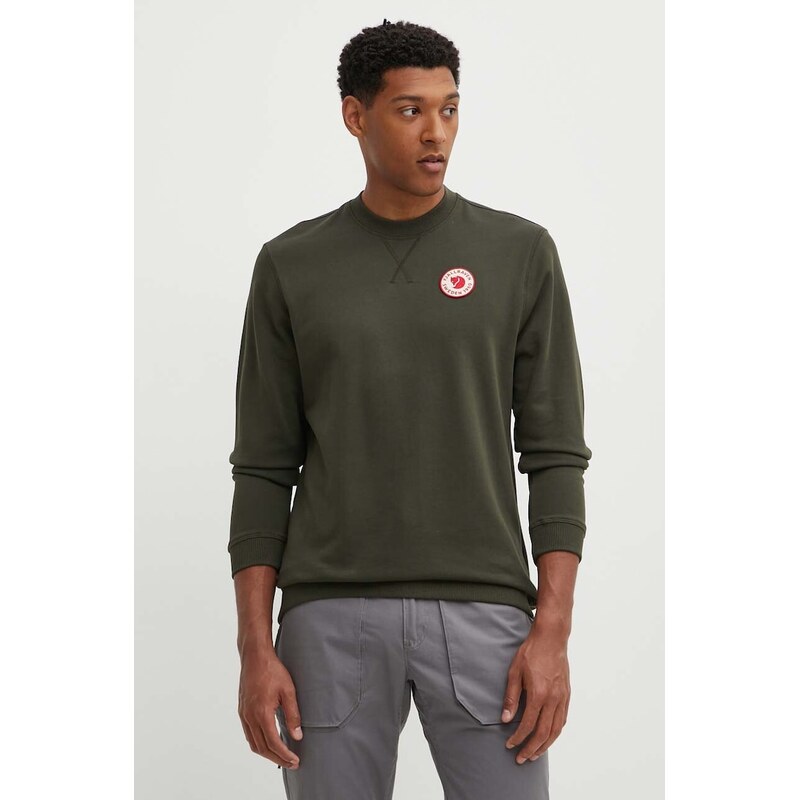 Bavlněná mikina Fjallraven 1960 Logo Badge Sweater 86605115