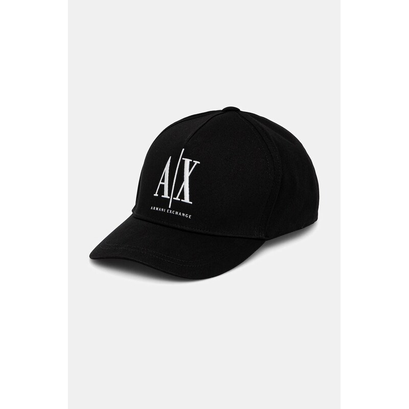Bavlněná baseballová čepice Armani Exchange