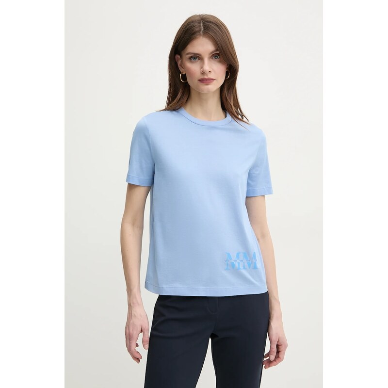 Bavlněné tričko MM by Max Mara 110537295
