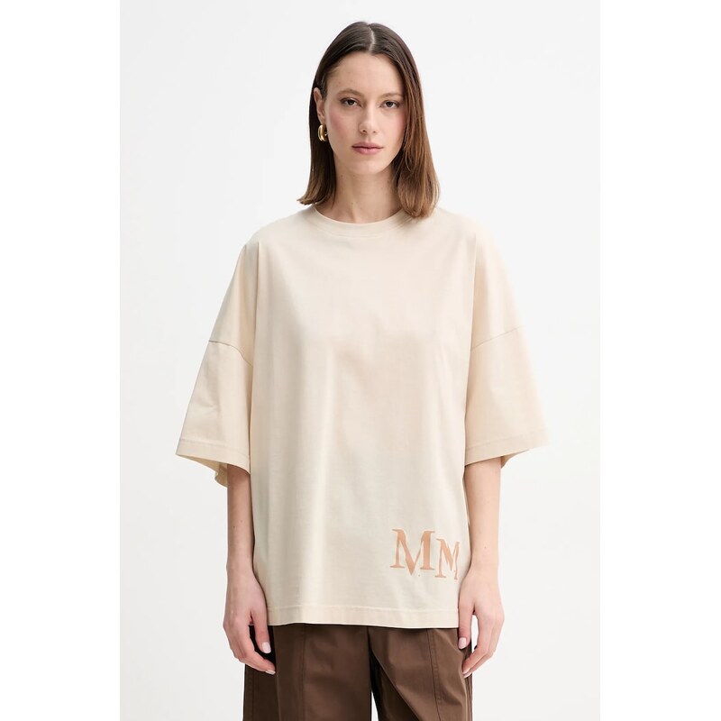 Bavlněné tričko MM by Max Mara 110537359