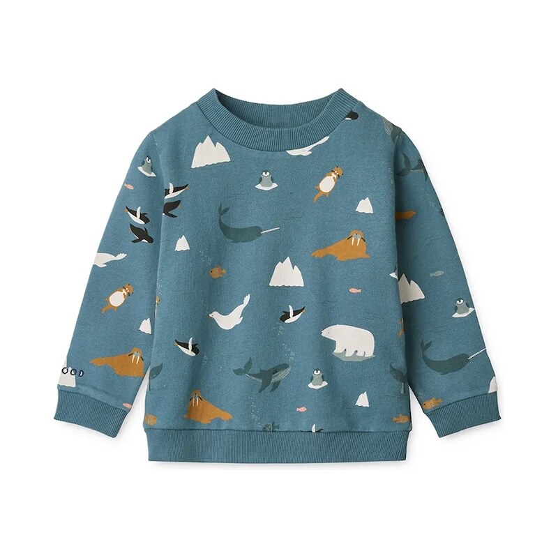 Dětská bavlněná mikina Liewood Thora Printed Sweatshirt 107676727