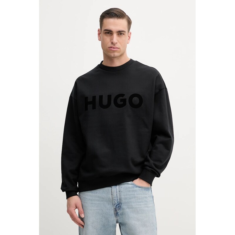 HUGO Bavlněná mikina HUGO Dinex
