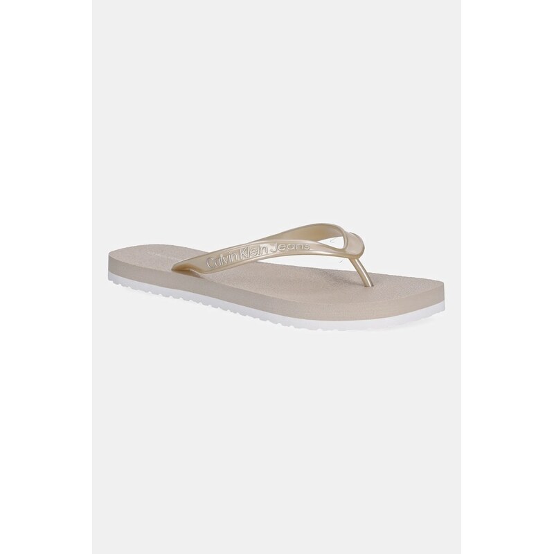Žabky Calvin Klein Jeans THONG+ TPU METALLIC 105872471