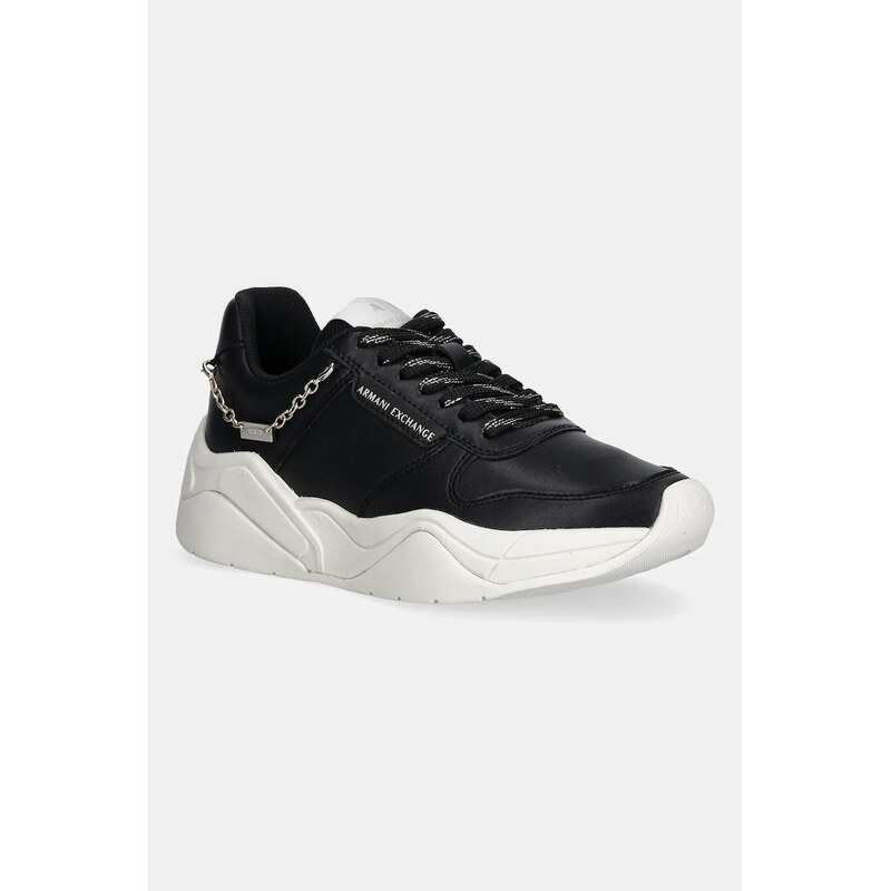 Armani Exchange Kožené tenisky Armani Exchange